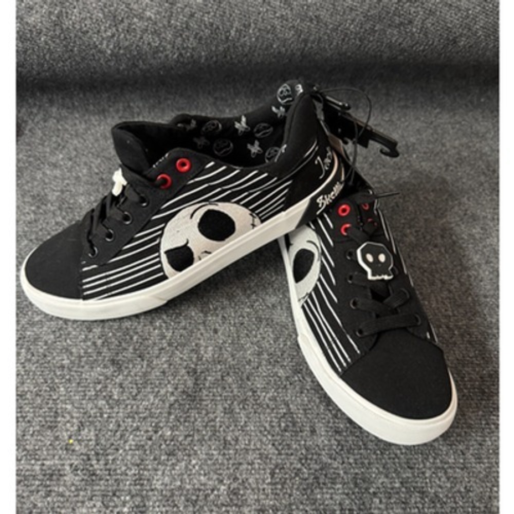 Ground Up Nightmare Before Christmas Jack Skellington Low‎ Top Lace Up 11 NWT